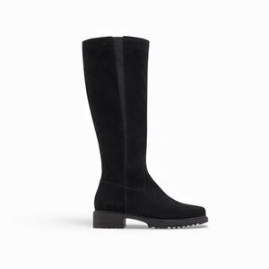 NWOT Blondo Ciana Waterproof Blue Suede Knee High Riding Boots – Sz 9.5M